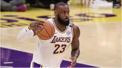 Los Angeles Lakers forward LeBron James.