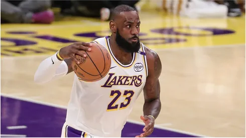 Los Angeles Lakers forward LeBron James.