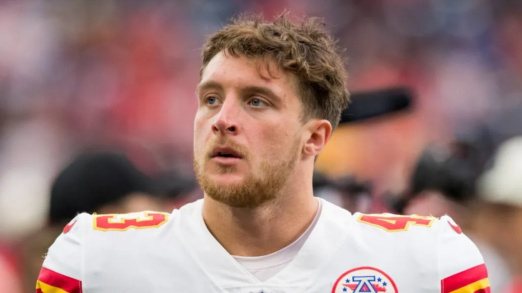 Jack Cochrane (43) prior to a game between the Kansas City Chiefs and the Houston Texans in Houston, TX.