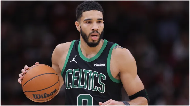 Jayson Tatum of the Boston Celtics