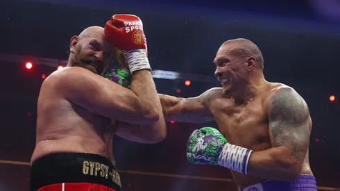 Tyson Fury and Oleksandr Usyk