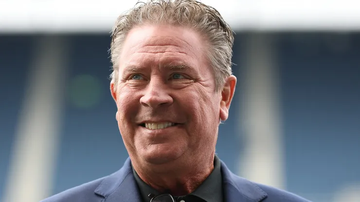 Former Miami Dolphins quarterback Dan Marino looks on prior to a game between the Miami Dolphins and the Seattle Seahawks at Lumen Field on September 22, 2024 in Seattle, Washington.
