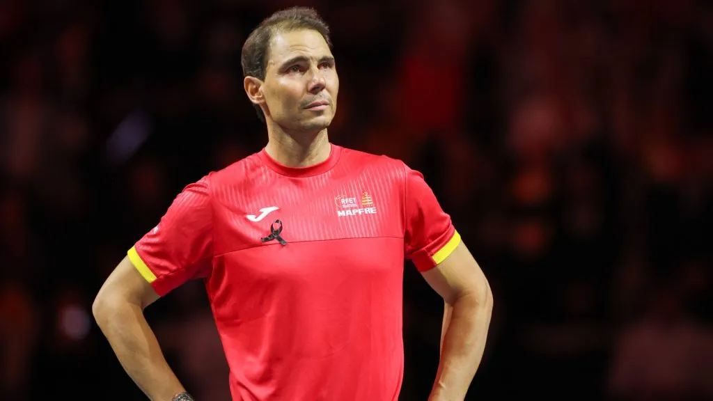 Rafael Nadal ESP ends his sporting career, farewell ceremony, Davis Cup Final 2024. (Source: IMAGO / Hasenkopf)