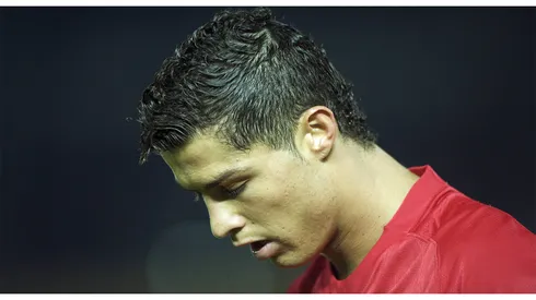 Cristiano Ronaldo (Manchester United) enttäuscht – Fußball Herren FIFA Klub WM 2008, World Championship, Toyota Cup, Worldcup, Halbfinale Einzelbild Yokoham