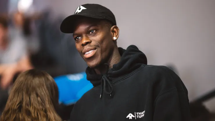 Dennis Schroder at the 2024 Science City Jena vs Basketball Löwen Braunschweig game in the Sparkassen Arena.