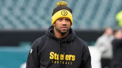 Russell Wilson 3 during the Philadelphia Eagles vs Pittsburgh Steelers at Lincoln Financial Field in Philadelphia PA.