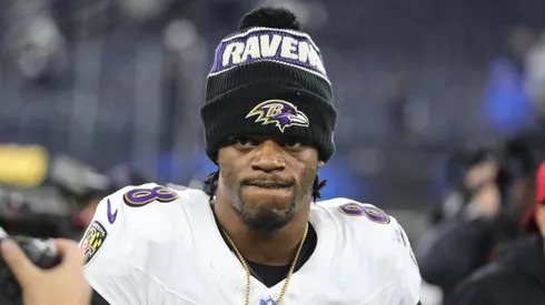 Lamar Jackson, quarterback for the Baltimore Ravens