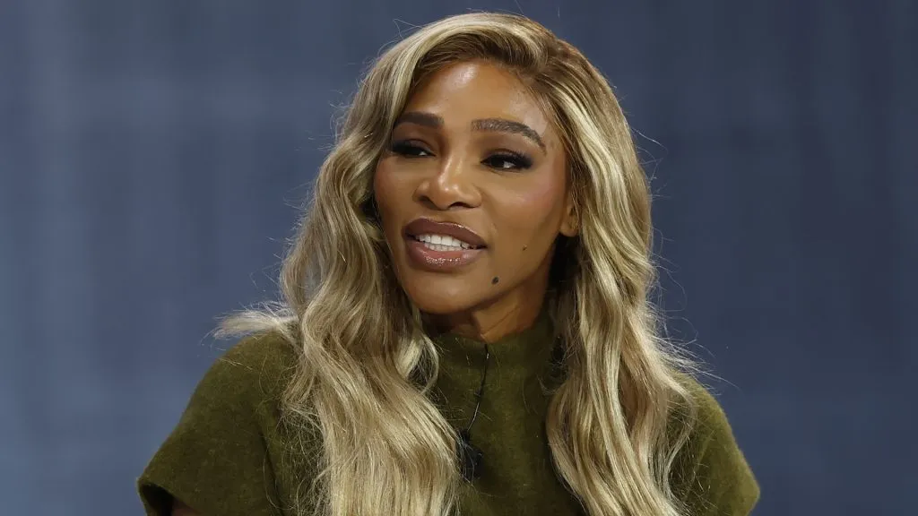 Serena Williams, former professional tennis player and Managing Partner of Serena Ventures, speaks during the New York Times annual DealBook summit on December 04, 2024. (Source: Michael M. Santiago/Getty Images)