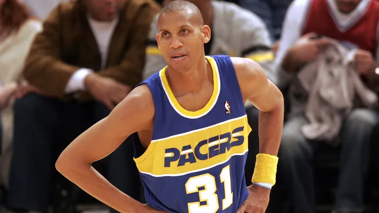Reggie Miller led the Indiana Pacers to the NBA Finals in 2000.