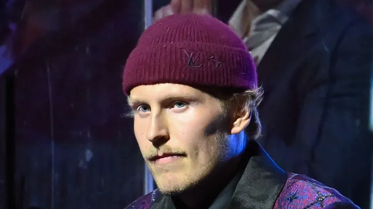 Patrik Laine at the Bell Centre on October 9, 2024 in Montreal, Quebec, Canada.