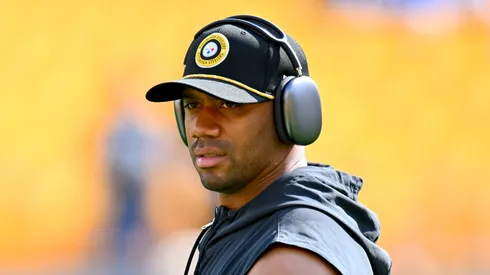 Russell Wilson quarterback of the Pittsburgh Steelers