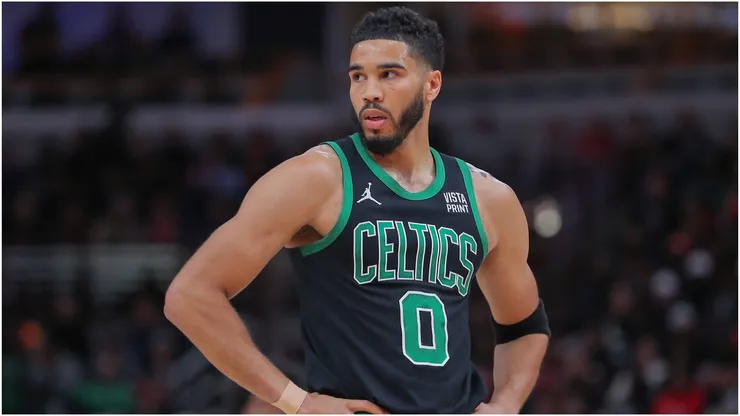 Jayson Tatum of the Boston Celtics