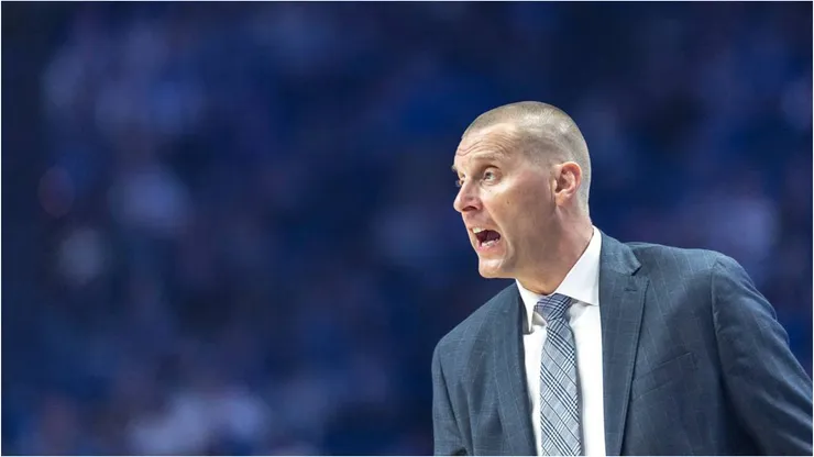 Kentucky basketball coach Mark Pope