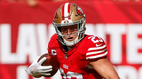 Christian McCaffrey, running back of the San Francisco 49ers