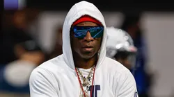 head coach Deion Sanders of Colorado