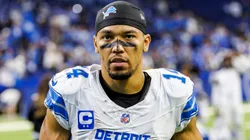 Detroit Lions wide receiver Amon-Ra St. Brown (14)