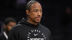 Sacramento Kings forward DeMar DeRozan (10) before the Sacramento Kings vs Los Angeles Lakers game at Crypto.com Arena