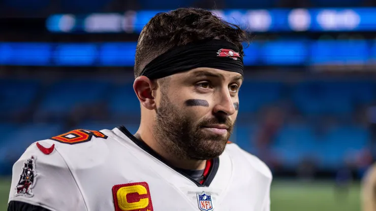 Baker Mayfield, star quarterback for the Tampa Bay Buccaneers