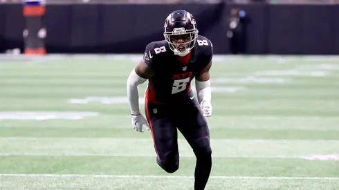 Atlanta Falcons tight end Kyle Pitts (8)