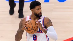 Paul George 8 of the Philadelphia 76ers during their regular season NBA, Basketball Herren, USA game against the Los Angeles Clippers on Wednesday November 6, 2024 at Intuit Dome in Inglewood, California. Clippers defeat 76ers, 110-98.