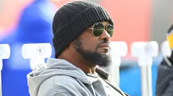 Pittsburgh Steelers head coach Mike Tomlin before a game between the Pittsburgh Steelers and the Cincinnati Bengals at Paycor Stadium on Sunday, December 1, 2024.
