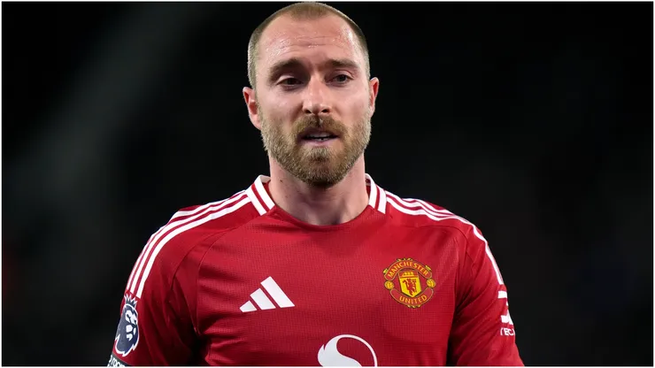 Manchester United's Christian Eriksen
