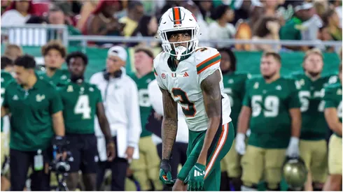 Miami Hurricanes wide receiver Jacolby George