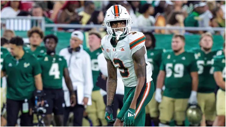Miami Hurricanes wide receiver Jacolby George