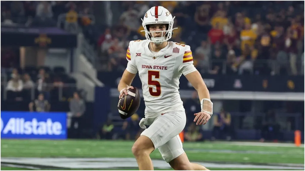 Iowa State Cyclones quarterback Connor Moberly – IMAGO / ZUMA Press Wire