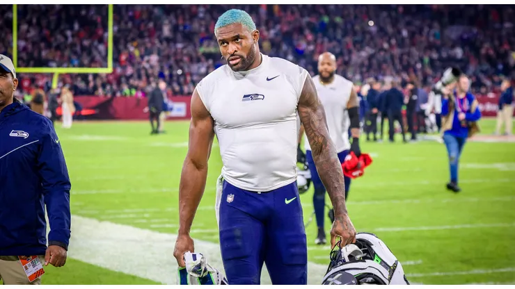 NFL, American Football Herren, USA Tampa Bay Buccaneers - Seattle Seahawks, München, 13.11.2022 DK Metcalf