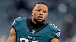 Saquon Barkley, running back for the Philadelphia Eagles