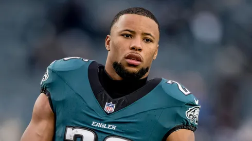 Saquon Barkley, running back for the Philadelphia Eagles