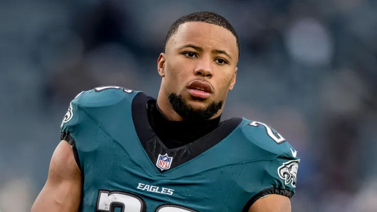 Saquon Barkley, running back for the Philadelphia Eagles