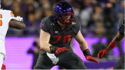 TCU Horned Frogs offensive lineman Ryan Hughes