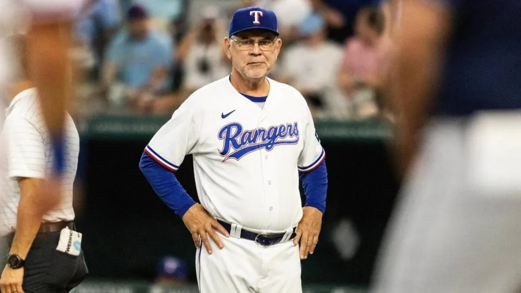 The Texas Rangers and manager Bruce Bochy defeated Tampa on Wednesday at Globe Life Field, 5-1, to sweep the three-game series in 2023. (Source: IMAGO / ZUMA Press Wire)