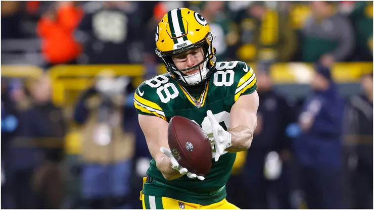 Green Bay Packers tight end Luke Musgrave