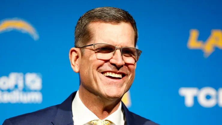Jim Harbaugh head coach of the Los Angeles Chargers