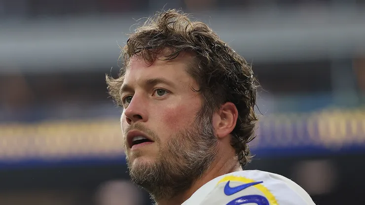 Matthew Stafford quarterback of the Los Angeles Rams
