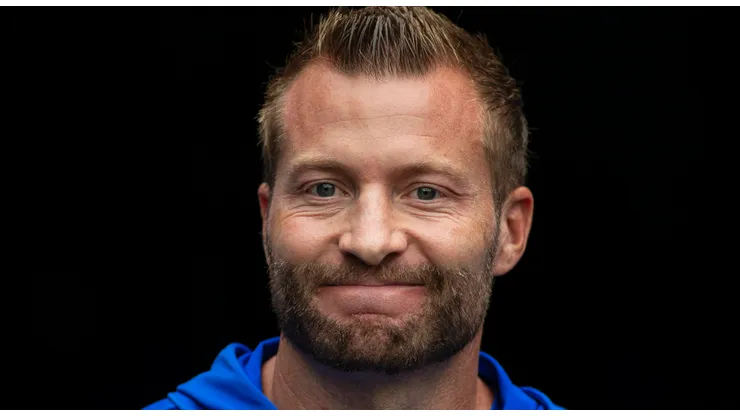 Los Angeles Rams head coach Sean McVay enters the field before the game against the Chicago Bears in Chicago, IL. CSM Chicago United States of America