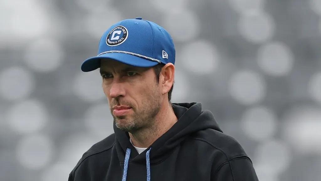 Head coach Shane Steichen of the Indianapolis Colts