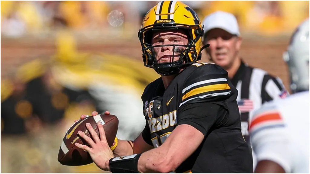 Missouri Tigers quarterback Brady Cook – IMAGO / Newscom World