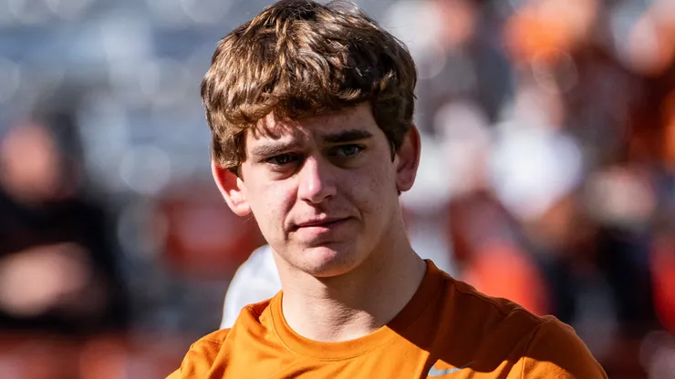 Arch Manning at DKR-Texas Memorial Stadium.