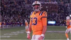 LSU quarterback Garrett Nussmeier