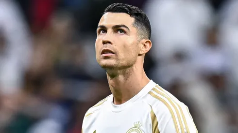 Cristiano Ronaldo of Al Nassr reacts during a AFC Champions League Elite match