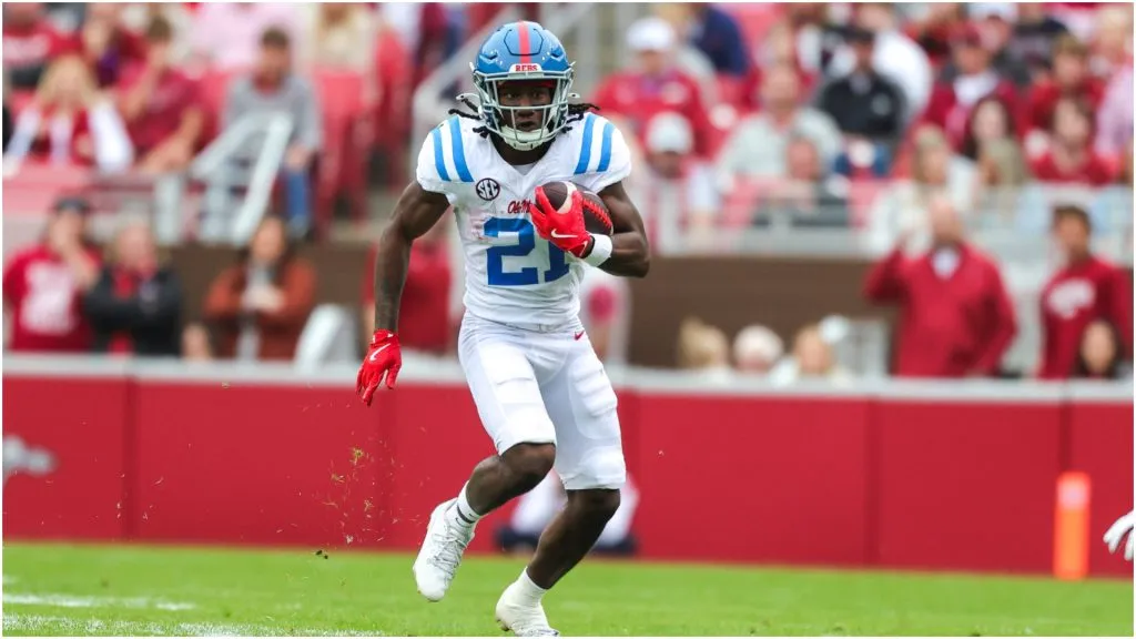 Henry Parrish Jr. of Ole Miss – IMAGO / Newscom World