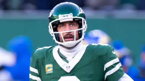 Aaron Rodgers, quarterback for the New York Jets