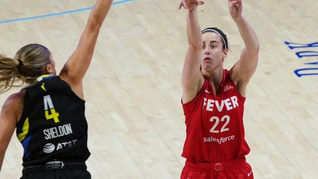 Caitlin Clark has become one of the best shooters in the WNBA (IMAGO)