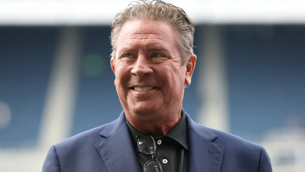 Former Miami Dolphins quarterback Dan Marino looks on prior to a game between the Miami Dolphins and the Seattle Seahawks at Lumen Field on September 22, 2024. (Source: Steph Chambers/Getty Images)