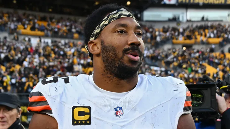 Myles Garrett, defensive end for the Cleveland Browns
