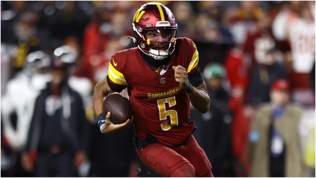 Jayden Daniels of the Washington Commanders – Timothy Nwachukwu/Getty Images